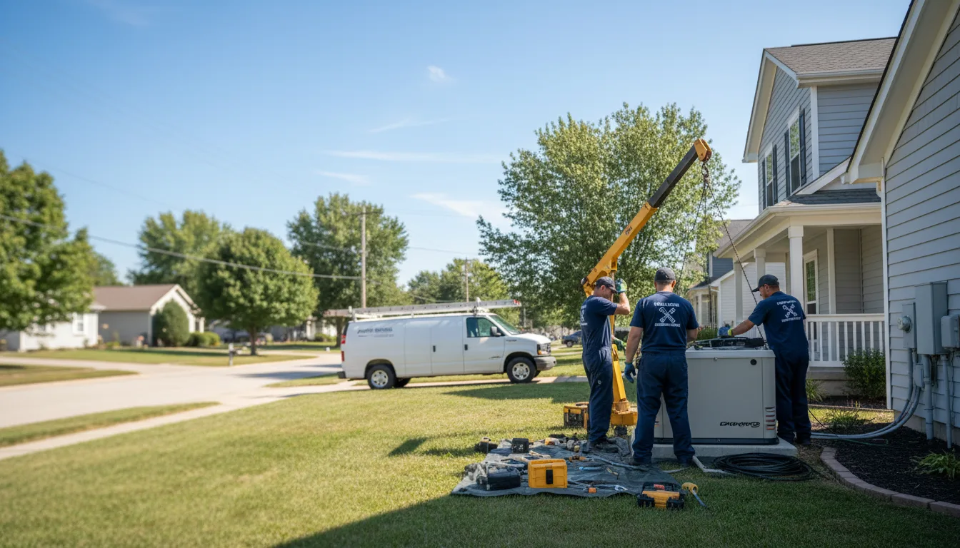Generator Installation in Galesburg, IL near me